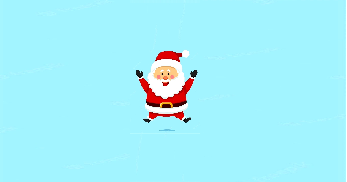 Bouncy Santa Claus